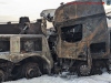 Brand - mehrere LKW, Personen in Gefahr, A3 Richtung Würzburg, 22.03.2023